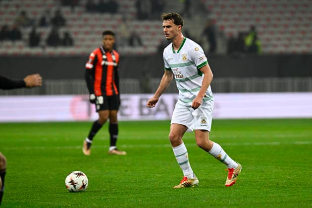FOOTBALL : OGC Nice VS - Go Ahead Eagles - UEFA Europa League - 22 01 2025 Calvin Twigt (GA-Eagles) - UEFA Europa League match between OGC Nice and Go Ahead Eagles on January 22, 2026 at the Allianz Riviera Stadium in Nice. NiceFrance  Copyright: xWilliamxCannarellax
