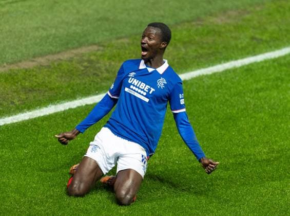 Mohamed Diomande of Rangers celebrates scoring his sides first goal during UEFA Europa League league phase match at Ibrox Stadium, Glasgow. Rangers v Ludogorats - UEFA Europa League - League Phase - Ibrox Stadium, Glasgow, Lanarkshire, Scotland, UK - 22 Jan 2026Glasgow Ibrox Stadium Lanarkshire, Scotland United Kingdom EDITORIAL USE ONLY  Copyright: xRangersxFC Shutterstockx 16394122a