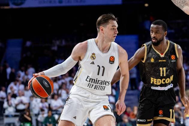 22th January 2026; Movistar Arena; Madrid, Spain; Euroleague Basketball; Spain, Real Madrid vs AS Monaco; Mario Hezonja (Real Madrid) Euroleague Basketball Real Madrid v AS Monaco 900 Cordon Press  900 CordonxPress LOF - Euroleague Basketball Real Madrid v AS Monaco