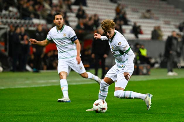 FOOTBALL : OGC Nice VS - Go Ahead Eagles - UEFA Europa League - 22 01 2025 Oskar Sivertsen (GA-Eagles) - UEFA Europa League match between OGC Nice and Go Ahead Eagles on January 22, 2026 at the Allianz Riviera Stadium in Nice. NiceFrance  Copyright: xWilliamxCannarellax