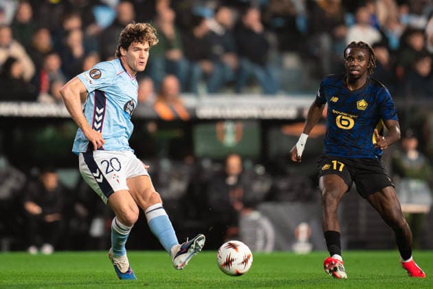ESP: RC Celta - LOSC Lille. UEFA Europa League. Matchday 7. Marcos Alonso of RC Celta during the UEFA Europa League match, between RC Celta and LOSC Lille, Matchday 7, Balaidos Stadium on January 22, 2026 in Vigo, Spain. kpng Copyright: xPedroxMinax xPRESSINx PM_260122_CEL_LIL_018