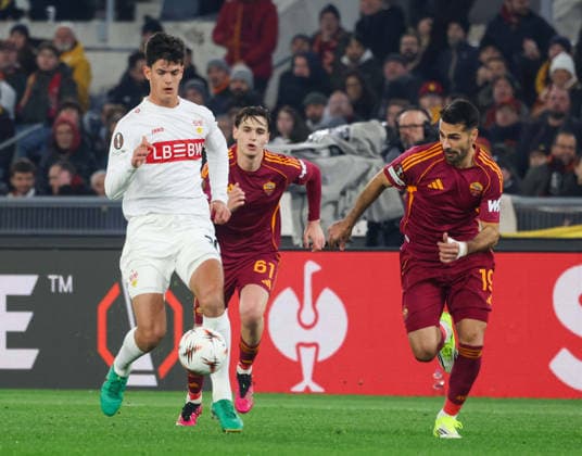Roma vs Stoccarda Chema Andres (VfB Stuttgart) During the 2025 26 Europa League football match between Roma and Stuttgart on January 22, 2026 at the Stadio Olimpico in Rome. Photo: Roma stadio Olimpico Roma Italia Copyright: xFABIOxSASSOxFabioxSassox Roma Stoccarda2026_01_22Fabio Sasso4689