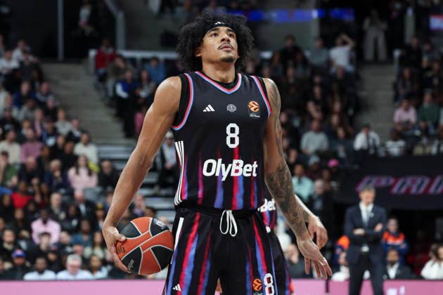 BASKET BALL : Paris Basket Vs Dubai - Euroligue - 22 01 2026 Jared Rhoden (Paris) ParisFrance  Copyright: xMichaelxBaucherx