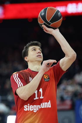 Vladimir Lucic FC Bayern Basketball, 11 , GER, FC Bayern Basketball vs Valencia Basket, Basketball, Euroleague, 24 Matchday, Season 2025 2026, 22 01 2026, GER, FC Bayern Basketball vs Valencia Basket, Basketball, Euroleague, 24 Matchday, Season 2025 2026, 22 01 2026 Munich Copyright: xEibner-Pressefoto JennixMaulx EP_JML