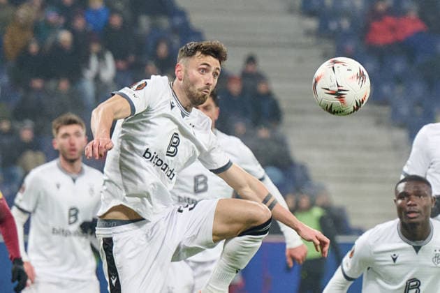 Salzburg, Austria January 22, 2026 Europa League 2025 2026 RB Salzburg vs FC Basel In the picture Dominik Schmid FCB Red Bull Arena Copyright: xFotostandx xWassmuth,xJUERGENxWASSMUTHx