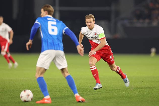Dani de Wit of FC Utrecht during the match FC Utrecht vs KRC Genk at the De Galgenwaard for the UEFA Europa League season 2025 2026 in UTRECHT, Netherlands on 22 january 2026, photo by Peter Lous EYE4images DeFodi Images