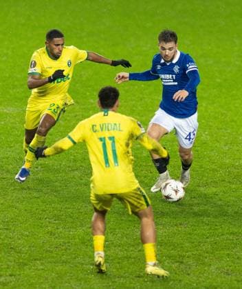 Nicolas Raskin of Rangers during UEFA Europa League league phase match at Ibrox Stadium, Glasgow. Rangers v Ludogorats - UEFA Europa League - League Phase - Ibrox Stadium, Glasgow, Lanarkshire, Scotland, UK - 22 Jan 2026Glasgow Ibrox Stadium Lanarkshire, Scotland United Kingdom EDITORIAL USE ONLY  Copyright: xRangersxFC Shutterstockx 16394122l