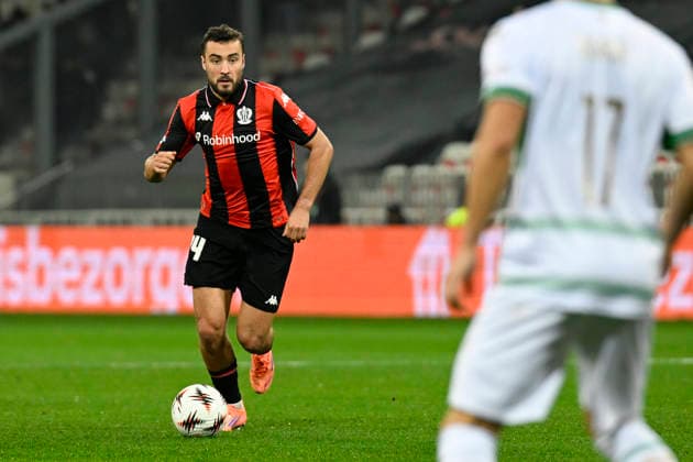 FOOTBALL : OGC Nice VS - Go Ahead Eagles - UEFA Europa League - 22 01 2025 Charles Vanhoutte (OGCN) - UEFA Europa League match between OGC Nice and Go Ahead Eagles on January 22, 2026 at the Allianz Riviera Stadium in Nice. NiceFrance  Copyright: xWilliamxCannarellax