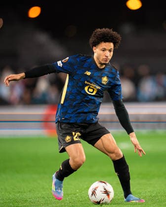 ESP: RC Celta - LOSC Lille. UEFA Europa League. Matchday 7. Tiago Santos of LOSC Lille during the UEFA Europa League match, between RC Celta and LOSC Lille, Matchday 7, Balaidos Stadium on January 22, 2026 in Vigo, Spain. kpng Copyright: xPedroxMinax xPRESSINx PM_260122_CEL_LIL_030