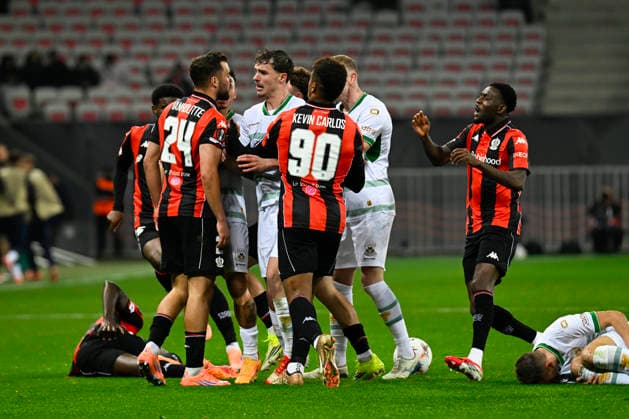 FOOTBALL : OGC Nice VS - Go Ahead Eagles - UEFA Europa League - 22 01 2025 UEFA Europa League match between OGC Nice and Go Ahead Eagles on January 22, 2026 at the Allianz Riviera Stadium in Nice. NiceFrance  Copyright: xWilliamxCannarellax