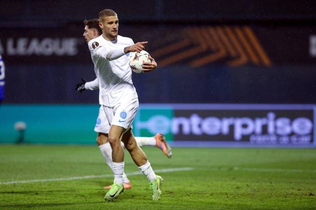 Zagreb, Craotia, 220126. Dinamo s player Daniel Birligea during UEFA Europa league football match, 7th round, between Dinamo and FCSB at Maksimir stadium. Foto: Josip Bandic CROPIX Zagreb Croatia Copyright: xxJosipxBandicx xCROPIXx dinamo_fcsb90-220126