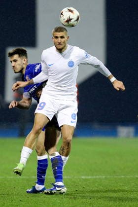 Zagreb, Craotia, 220126. Dinamo s player Daniel Birligea during UEFA Europa league football match, 7th round, between Dinamo and FCSB at Maksimir stadium. Foto: Josip Bandic CROPIX Zagreb Croatia Copyright: xxJosipxBandicx xCROPIXx dinamo_fcsb93-220126