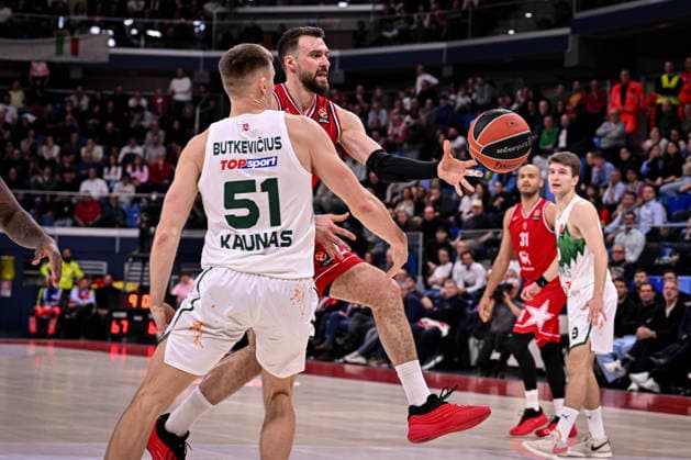 Marko Guduric EA7 Emporio Armani Olimpia Milano - Zalgiris Kaunas Euroleague 2025 2026 Milano, 22 01 2026 Foto ClaudioDegaspari Ciamillo-Castoria  Copyright: xClaudioxDegasparix
