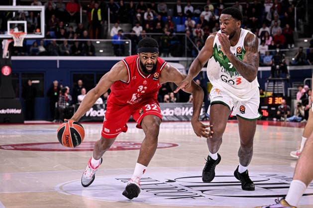Josh Nebo EA7 Emporio Armani Olimpia Milano - Zalgiris Kaunas Euroleague 2025 2026 Milano, 22 01 2026 Foto ClaudioDegaspari Ciamillo-Castoria  Copyright: xClaudioxDegasparix