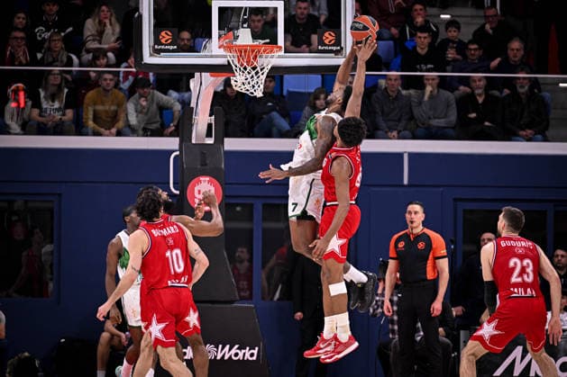 Zach LeDay EA7 Emporio Armani Olimpia Milano - Zalgiris Kaunas Euroleague 2025 2026 Milano, 22 01 2026 Foto ClaudioDegaspari Ciamillo-Castoria  Copyright: xClaudioxDegasparix