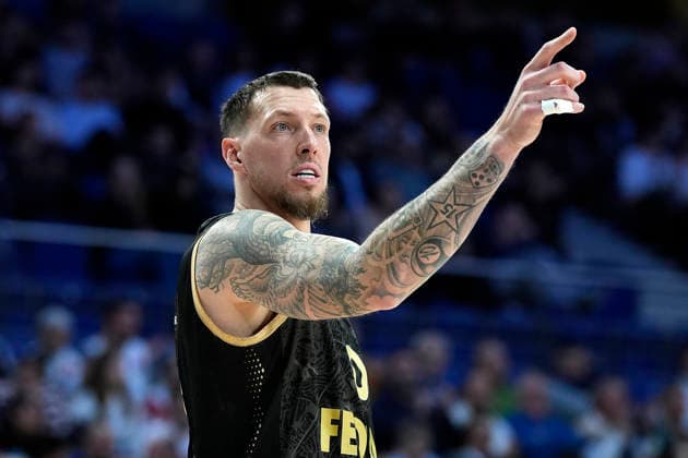 REAL MADRID v AS MONACO. EUROLEAGUE 2025 2026. REGULAR SEASON. ROUND 24. AS Monaco s Daniel Theis during Euroleague Regular Season Round 24 match. January 22, 2026. (ALTERPHOTOS Acero) MadridSpain  Copyright: xAcerox