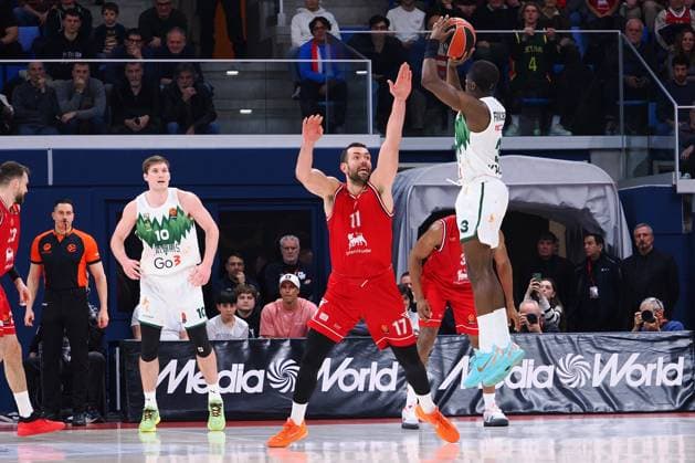 Sylvain Francisco (Zalgiris Kaunas) during EA7 Emporio Armani Milano vs Zalgiris Kaunas, Basketball Euroleague match in Assago (MI), Italy, January 22 2026  Copyright: xSavinoxPaolella IPAxSportx xipa-agency.netx xx IPA_70435839 IPA_Agency_IPA70435839