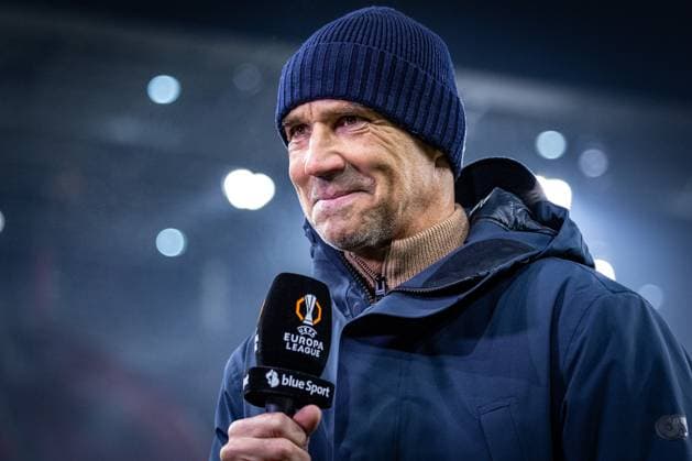 Head coach Thomas Letsch FC Red Bull Salzburg in an interview, FC Salzburg vs FC Basel 1893, Football, Men, UEFA Europa League, Season 2025 2026, League phase, Matchday 7, 22 01 2026 Wals Siezenheim Salzburg Austria Copyright: xkolbert-press MartinxAgüerax