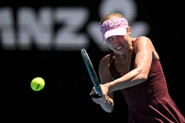 TENNIS AUSTRALIAN OPEN, Anastasia Potapova of Austria in action during the Womens 3rd round match against Aryna Sabalenka of Russia on day 6 of the 2026 Australian Open tennis tournament at Melbourne Park in Melbourne, Friday, January 23, 2026. ( NO ARCHIVING MELBOURNE VICTORIA AUSTRALIA  Copyright: xLUKASxCOCHx 20260123120708399007