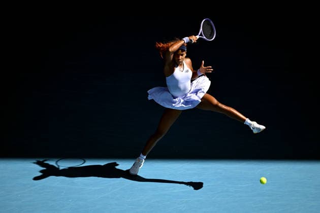 TENNIS AUSTRALIAN OPEN, Coco Gauff of the USA in action during the Women™s 3rd round match against Hailey Baptiste of the USA on day 6 of the 2026 Australian Open tennis tournament at Melbourne Park in Melbourne, Friday, January 23, 2026. ( NO ARCHIVING MELBOURNE VICTORIA AUSTRALIA  Copyright: xLUKASxCOCHx 20260123173151008866