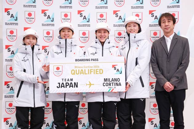 Milano Cortina 2026, Ski Jumping, Women, Team Japan, Press conference in Sapporo