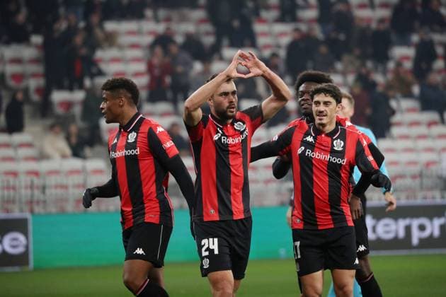 L OGC Nice vs Go Ahead Eagles Football PHOTOPQR NICE MATIN Cyril Dodergny ; Nice ; 22 01 2026 ; Nice le 22 01 2026 - Stade Allianz Riviera - Football - Ligue Europa - L OGC Nice affronte Go Ahead Eagles - Le milieu nicois VANHOUTTE N24 Nice France  Copyright: xPHOTOPQR NICExMATIN MAXPPPxCyrilxDodergnyx 20260122NIM0436 20260122NIM0436