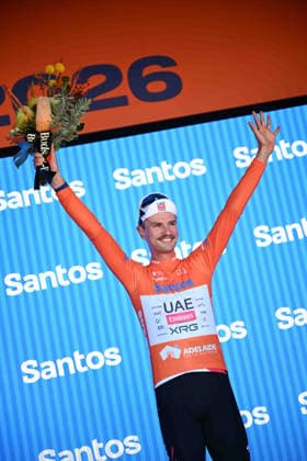 23-01-2026 Tour Down Under; Tappa 03 Henley Beach - Nairne; 2026, Uae Emirates - Xrg; Vine, Jai; Nairne; 
