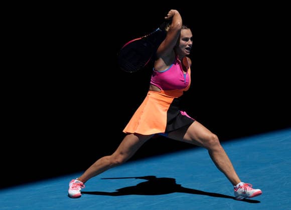 Aryna Sabalenka during her third round match Australian Open tennis tournament, Day Six, Melbourne Park, Australia - 23 Jan 2026Melbourne Melbourne Park Victoria (VIC) Australia  Copyright: xEllaxLing Shutterstockx 16380452av