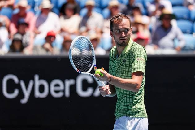 Daniil Medvedev during his third round match Australian Open tennis tournament, Day Six, Melbourne Park, Australia - 23 Jan 2026Melbourne Melbourne Park Victoria (VIC) Australia  Copyright: xEllaxLing Shutterstockx 16380452by