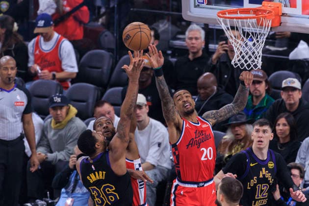 Basketball, NBA, Los Angeles Clippers - Los Angeles Lakers