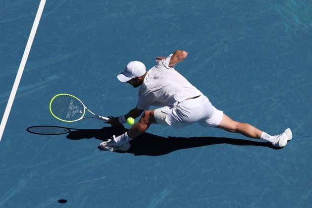 Corentin Moutet of France during his third round match Australian Open tennis tournament, Day Six, Melbourne Park, Australia - 23 Jan 2026Melbourne Melbourne Park Victoria (VIC) Australia  Copyright: xRachelxBach Shutterstockx 16380457dc