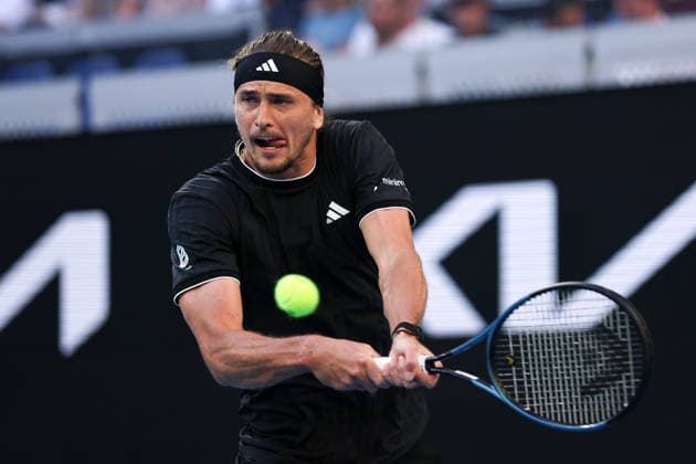 Alexander Zverev during his third round match Australian Open tennis tournament, Day Six, Melbourne Park, Australia - 23 Jan 2026Melbourne Melbourne Park Victoria (VIC) Australia  Copyright: xEllaxLing Shutterstockx 16380452cu