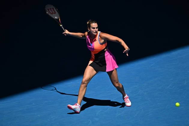 Australian Open - Melbourne Aryna Sabalenka (RUS) during her third round match at the 2026 Australian Open at Melbourne Park in Melbourne, AUSTRALIA, on January 23, 2026. Photo by Corinne Dubreuil ABACAPRESS.COM Melbourne Australia  Copyright: xDubreuilxCorinne ABACAx