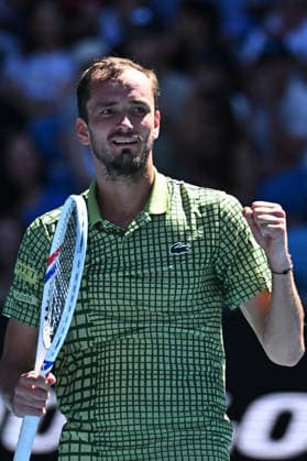 Australian Open - Melbourne Daniil Medvedev (RUS) during his third round match at the 2026 Australian Open at Melbourne Park in Melbourne, AUSTRALIA, on January 23, 2026. Photo by Corinne Dubreuil ABACAPRESS.COM Melbourne Australia  Copyright: xDubreuilxCorinne ABACAx