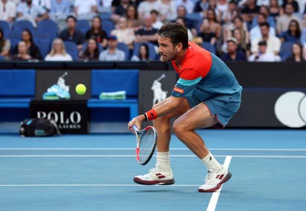 Cameron Norrie during his third round match Australian Open tennis tournament, Day Six, Melbourne Park, Australia - 23 Jan 2026Melbourne Melbourne Park Victoria (VIC) Australia  Copyright: xEllaxLing Shutterstockx 16380452dr