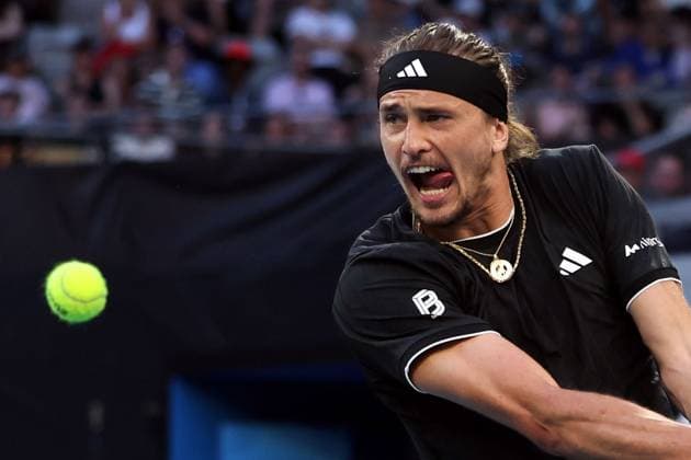 Alexander Zverev during his third round match Australian Open tennis tournament, Day Six, Melbourne Park, Australia - 23 Jan 2026Melbourne Melbourne Park Victoria (VIC) Australia  Copyright: xEllaxLing Shutterstockx 16380452ds