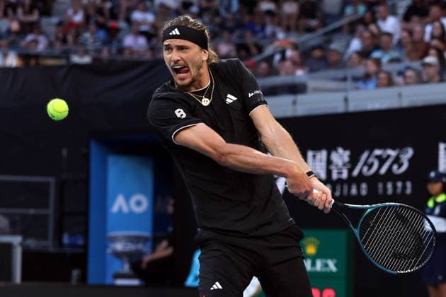Alexander Zverev during his third round match Australian Open tennis tournament, Day Six, Melbourne Park, Australia - 23 Jan 2026Melbourne Melbourne Park Victoria (VIC) Australia  Copyright: xEllaxLing Shutterstockx 16380452dt