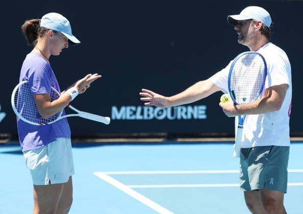 Tennis, Australian Open, Training