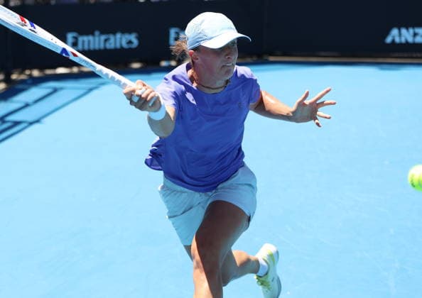 TENIS AUSTRALIAN OPEN 2026 23012026 N Z IGA SWIATEK NA TRENINGU PODCZAS AUSTRALIAN OPEN W MELBOURNE MARCIN CHOLEWINSKI NEWSPIX.PL TENIS AUSTRALIAN OPEN 2026 23012026 IGA SWIATEK DURING PRACTISE SESSION IN AUSTRALIAN OPEN IN MELBOURNE NEWSPIX.PL --- newspix.pl POLAND OUT! 