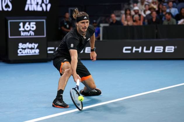 Alexander Zverev during his third round match Australian Open tennis tournament, Day Six, Melbourne Park, Australia - 23 Jan 2026Melbourne Melbourne Park Victoria (VIC) Australia  Copyright: xEllaxLing Shutterstockx 16380452fr