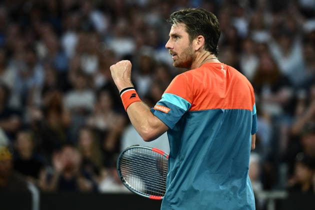 TENNIS AUSTRALIAN OPEN, Cameron Norrie of Great Britian during the Men™s 3rd round match against Alexander Zverev of Germany on day 6 of the 2026 Australian Open tennis tournament at Melbourne Park in Melbourne, Wednesday, January 22, 2026. ( NO ARCHIVING MELBOURNE VICTORIA AUSTRALIA  Copyright: xJOELxCARRETTx 20260123196749798910