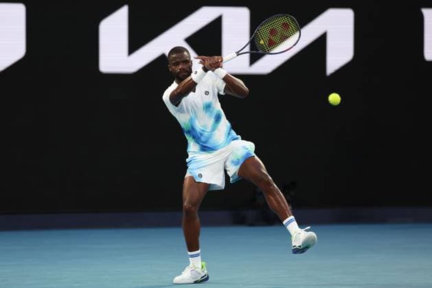 Frances Tiafoe of France during his third round match Australian Open tennis tournament, Day Six, Melbourne Park, Australia - 23 Jan 2026Melbourne Melbourne Park Victoria (VIC) Australia  Copyright: xRachelxBach Shutterstockx 16380457eo