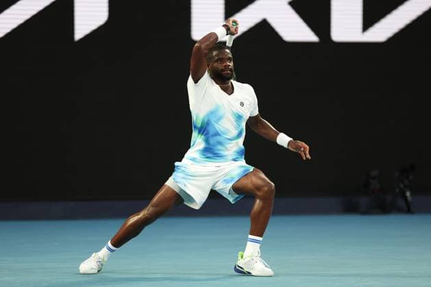 Frances Tiafoe of France during his third round match Australian Open tennis tournament, Day Six, Melbourne Park, Australia - 23 Jan 2026Melbourne Melbourne Park Victoria (VIC) Australia  Copyright: xRachelxBach Shutterstockx 16380457ep