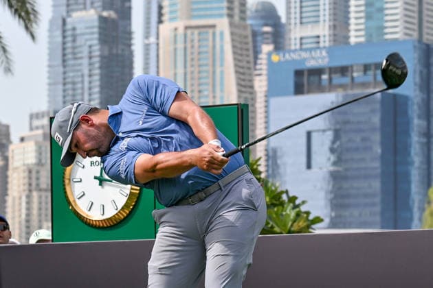 Hero Dubai Desert Classic 2026 DUBAI, UAE - JANUARY 23: Thriston Lawrence competes during the Hero Dubai Desert Classic 2026 at Emirates Golf Club in Dubai, United Arab Emirates on January 23, 2026. Waleed Zein Anadolu Dubai United Arab Emirates. Editorial use only. Please get in touch for any other usage.  Copyright: x2026xAnadoluxWaleedxZeinx