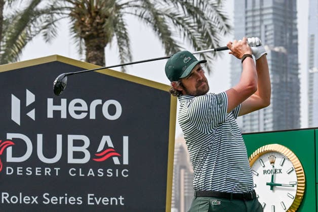 Hero Dubai Desert Classic 2026 DUBAI, UAE - JANUARY 23: Nacho Elvira competes during the Hero Dubai Desert Classic 2026 at Emirates Golf Club in Dubai, United Arab Emirates on January 23, 2026. Waleed Zein Anadolu Dubai United Arab Emirates. Editorial use only. Please get in touch for any other usage.  Copyright: x2026xAnadoluxWaleedxZeinx