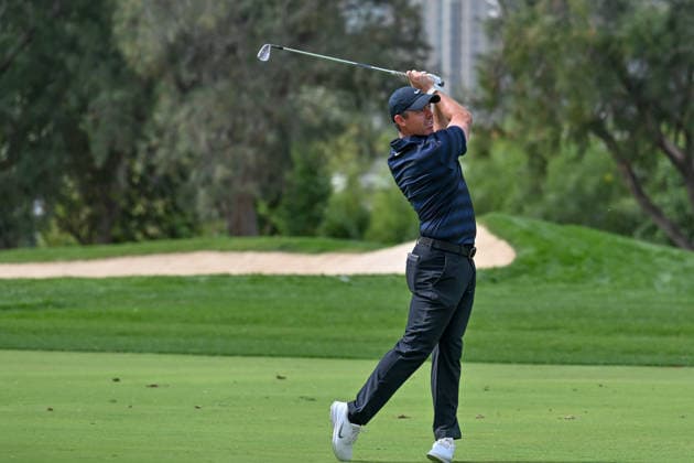 Hero Dubai Desert Classic 2026 DUBAI, UAE - JANUARY 23: Rory McIlroy competes during the Hero Dubai Desert Classic 2026 at Emirates Golf Club in Dubai, United Arab Emirates on January 23, 2026. Waleed Zein Anadolu Dubai United Arab Emirates. Editorial use only. Please get in touch for any other usage.  Copyright: x2026xAnadoluxWaleedxZeinx
