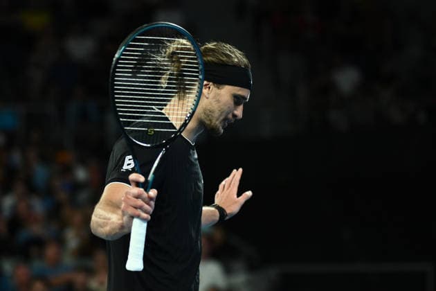 TENNIS AUSTRALIAN OPEN, Alexander Zverev of Germany during the Men™s 3rd round match against Cameron Norrie of Great Britian on day 6 of the 2026 Australian Open tennis tournament at Melbourne Park in Melbourne, Wednesday, January 22, 2026. ( NO ARCHIVING MELBOURNE VICTORIA AUSTRALIA  Copyright: xJOELxCARRETTx 20260123190250065832