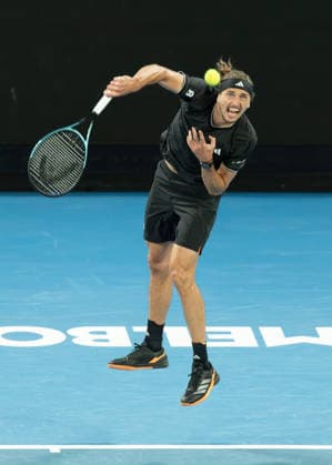 Alexander Zverev GER , Australian Open 2026, Melbourne Park, Melbourne, Victoria, Australia Copyright: xJuergenxHasenkopfx