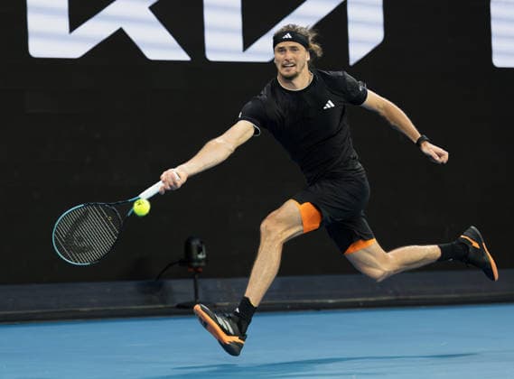 Alexander Zverev GER , Australian Open 2026, Melbourne Park, Melbourne, Victoria, Australia Copyright: xJuergenxHasenkopfx