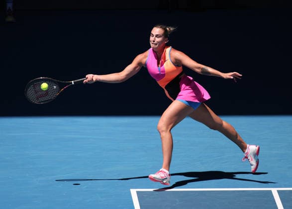 Aryna Sabalenka, Australian Open 2026,Australian Open 2026, Melbourne Park, Melbourne, Victoria, Australia Copyright: xJuergenxHasenkopfx